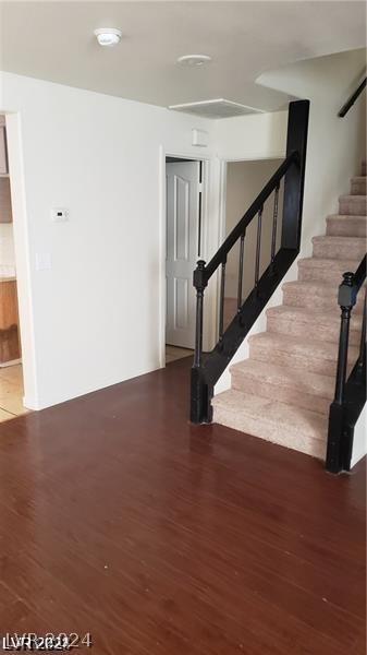 interior space featuring hardwood / wood-style floors