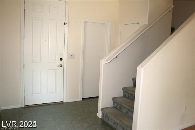 view of entrance foyer