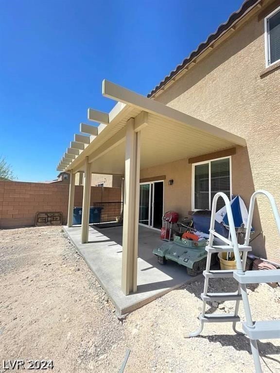 view of patio