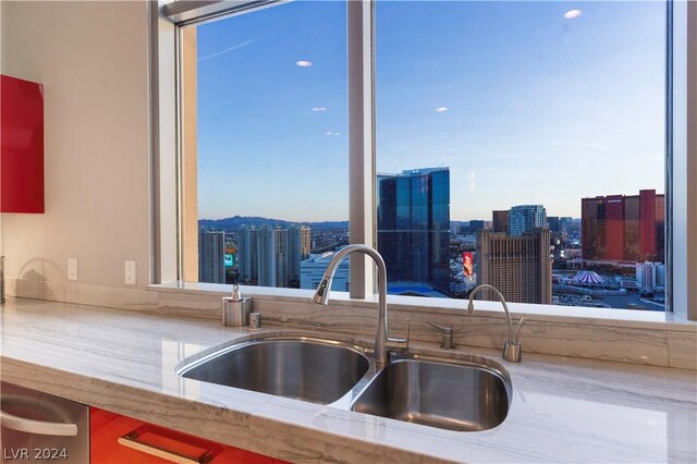 kitchen with sink