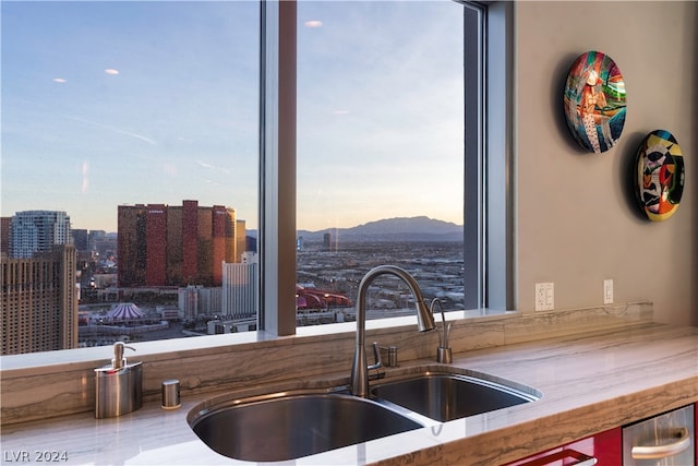 kitchen with sink