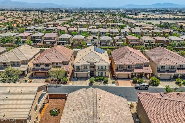 drone / aerial view featuring a residential view