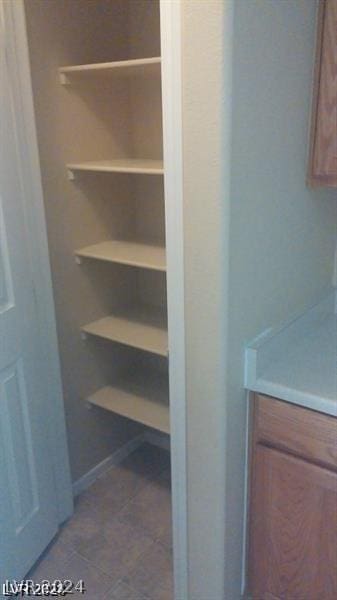 view of pantry