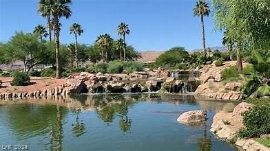 view of water feature