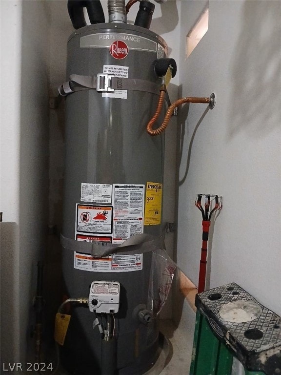 utilities featuring water heater