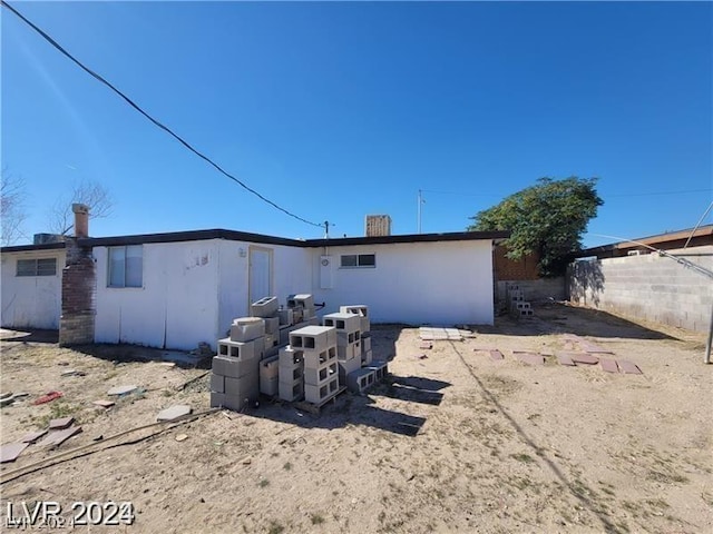 view of rear view of house