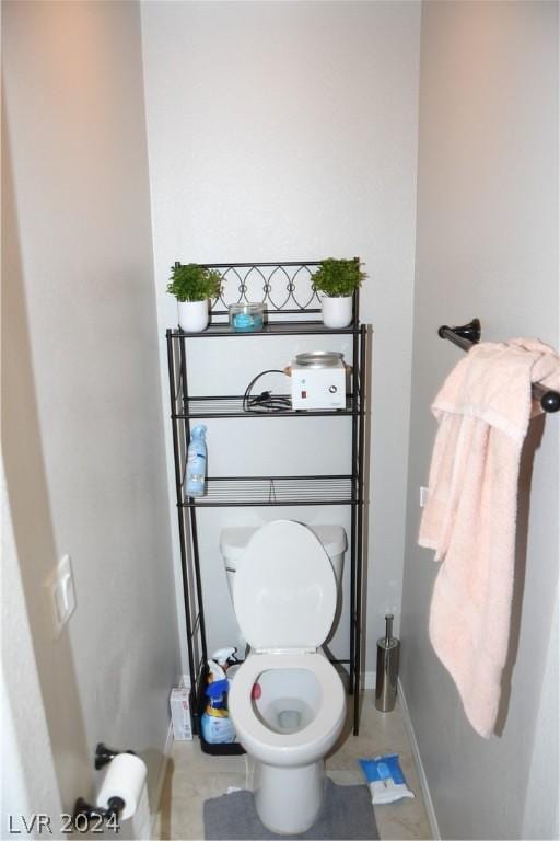 bathroom with toilet