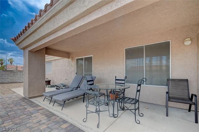 view of patio