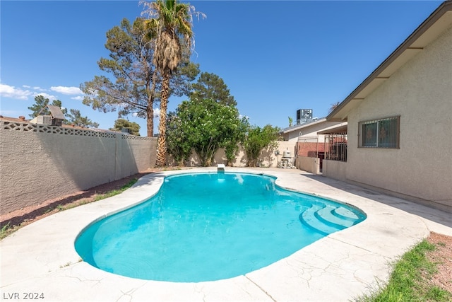 view of pool