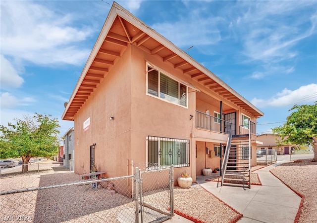 exterior space with a patio