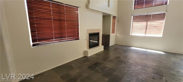 view of unfurnished living room