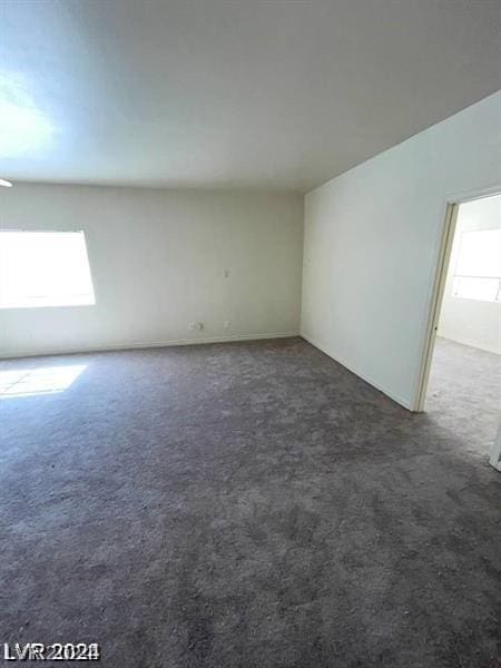 empty room featuring carpet floors