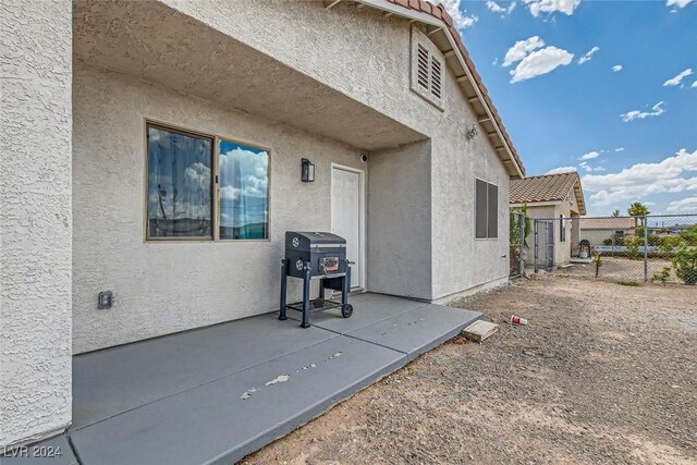 exterior space featuring a patio area