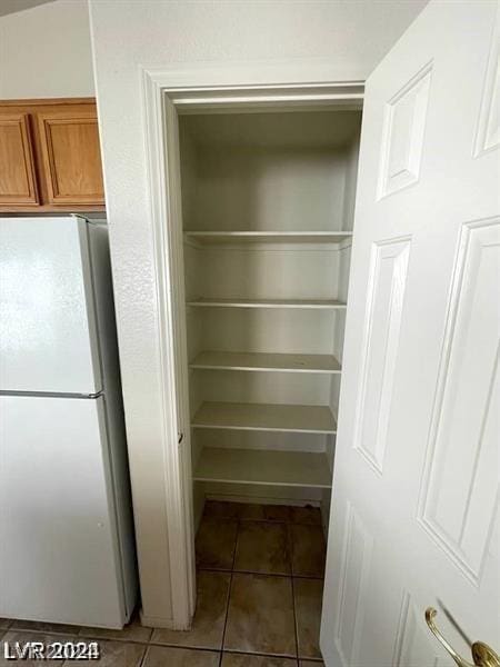 view of pantry