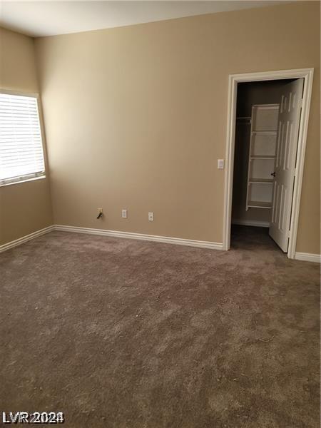 empty room featuring carpet floors