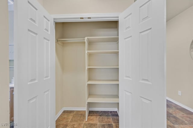 view of closet