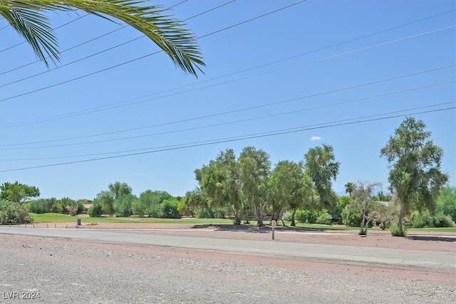 view of road