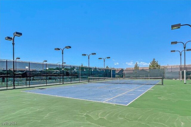 view of sport court