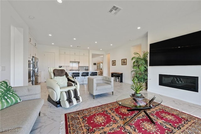 view of living room