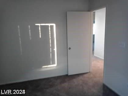 unfurnished room with carpet floors