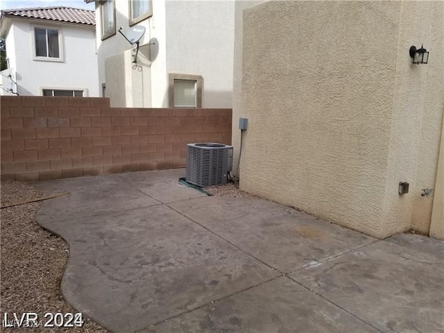 view of patio / terrace with cooling unit