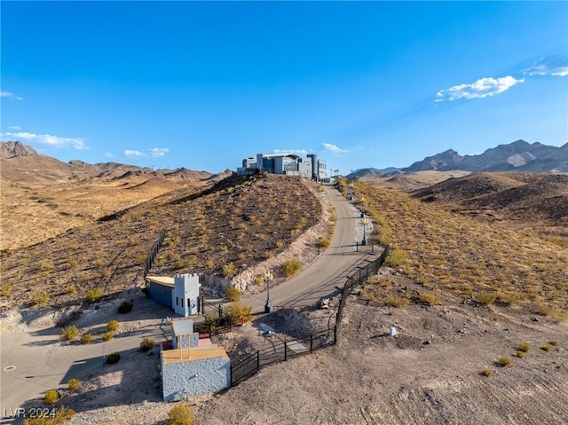 view of mountain feature