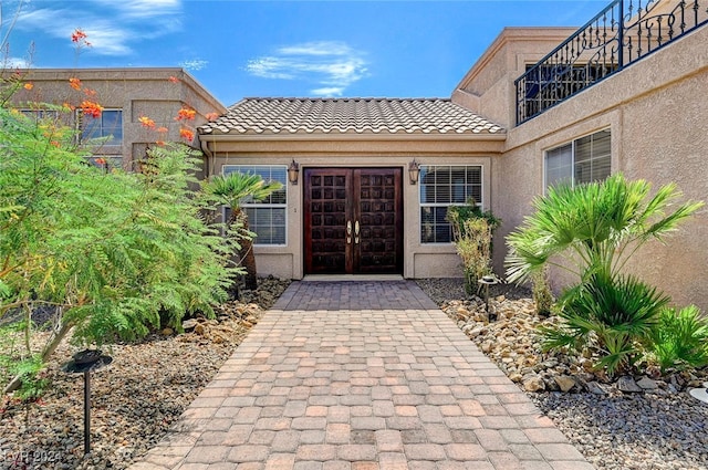 view of property entrance