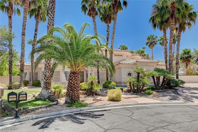 view of mediterranean / spanish-style house