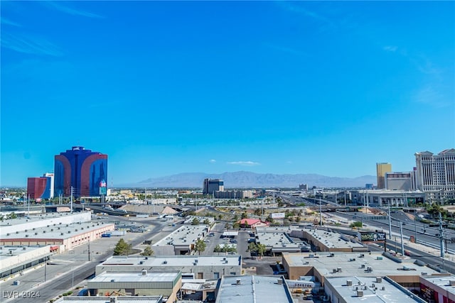 city view featuring a mountain view