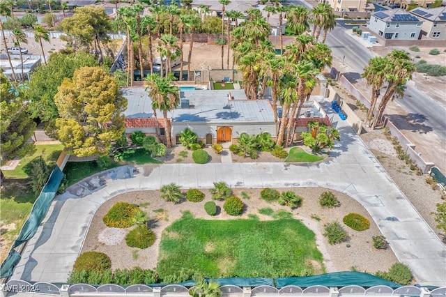 bird's eye view featuring a residential view