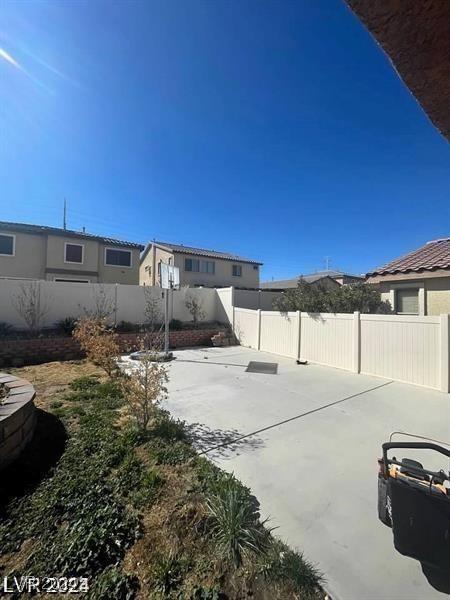 view of patio / terrace with a fenced backyard