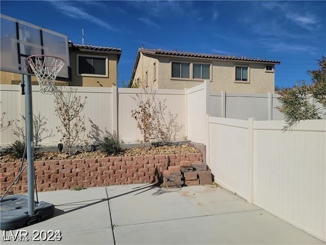 view of patio / terrace featuring a fenced backyard