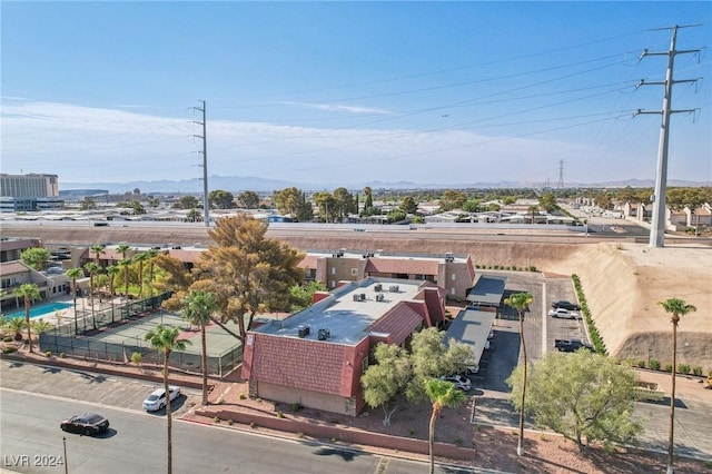 5185 Indian River Dr Unit 225, Las Vegas, NV 89103 - drone / aerial view