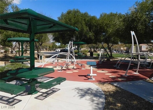 view of communal playground