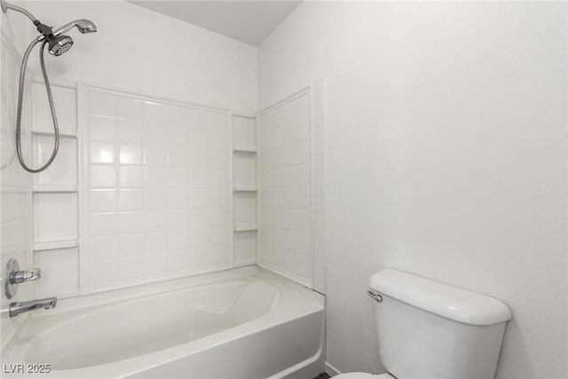 9333 Leaping Deer Pl Unit 102, Las Vegas, NV 89178 - bathroom featuring toilet and shower / tub combination