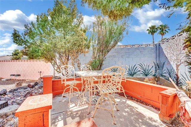 view of patio / terrace