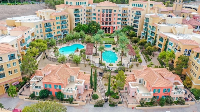 30 Strada Di Villaggio 204, Henderson, NV 89011 - aerial view of a pool area