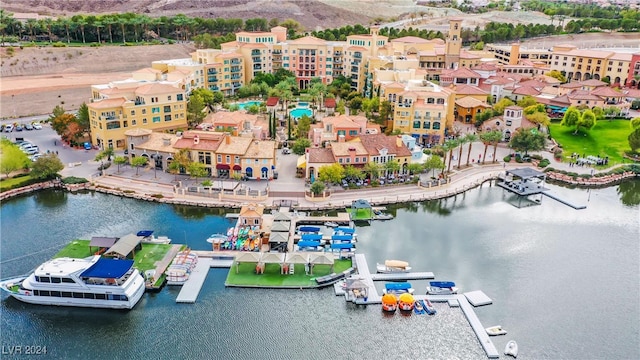 30 Strada Di Villaggio 204, Henderson, NV 89011 - aerial view of a water and mountain view