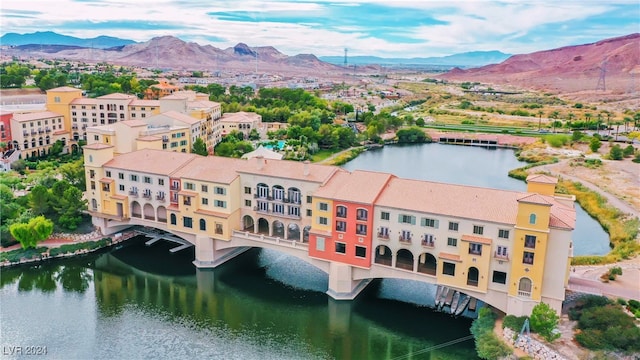 30 Strada Di Villaggio 204, Henderson, NV 89011 - drone / aerial view of a water and mountain view