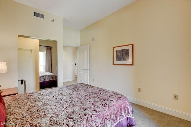 30 Strada Di Villaggio 204, Henderson, NV 89011 - bedroom with carpet floors and a high ceiling
