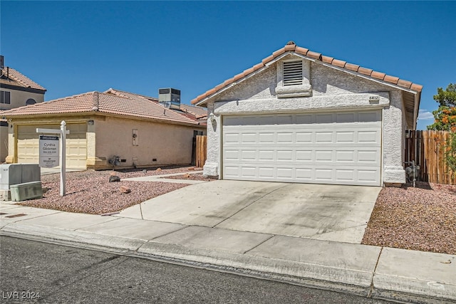 view of ranch-style home