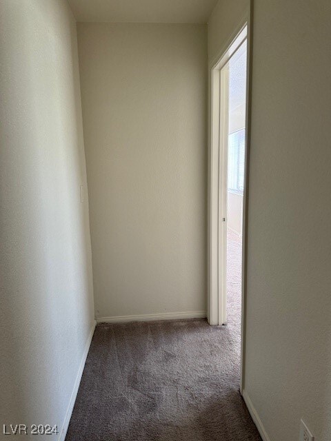 unfurnished room featuring carpet