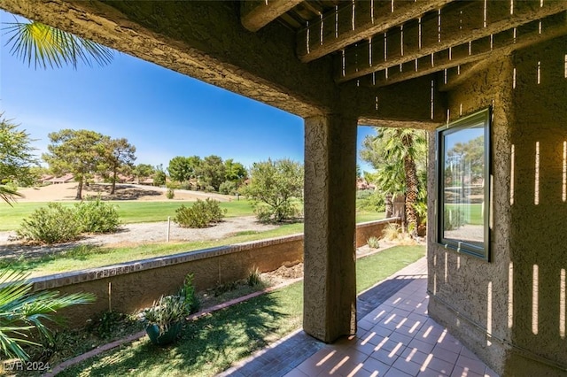 view of patio