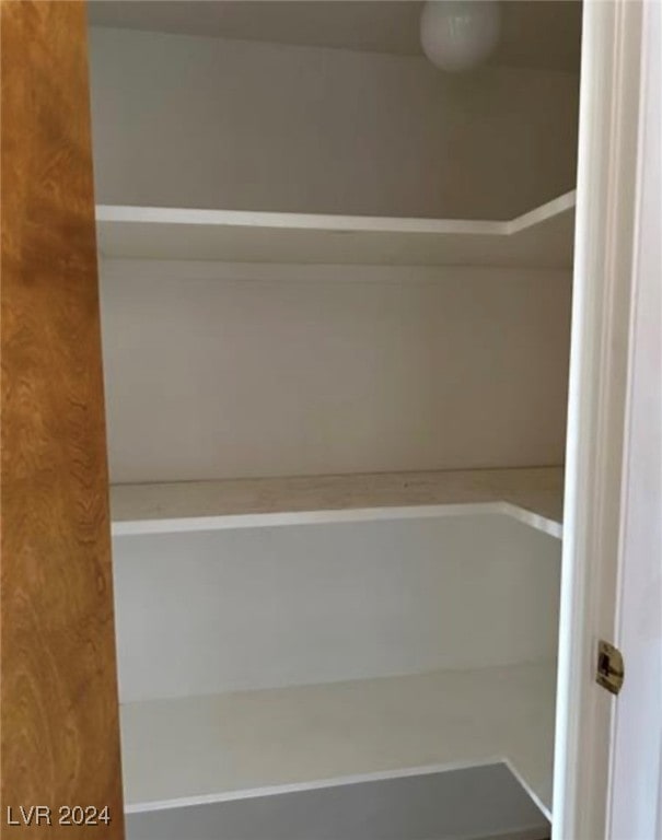 view of pantry