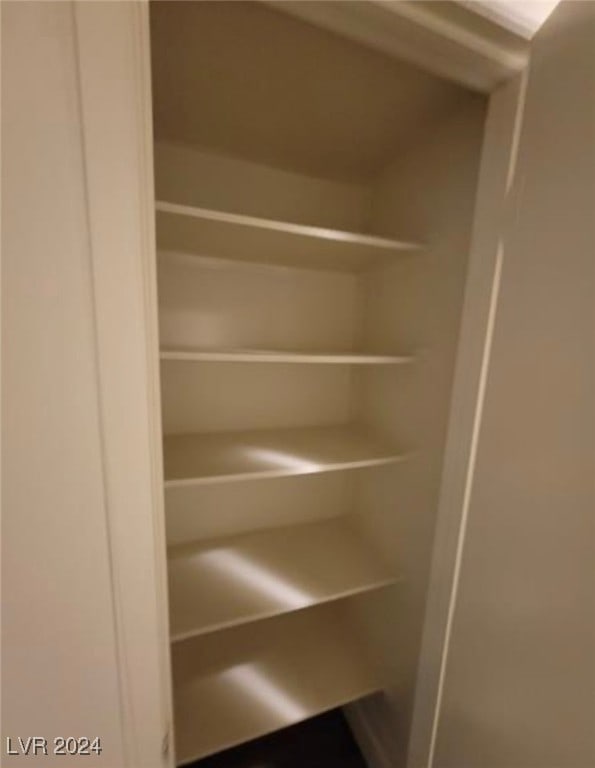 view of closet