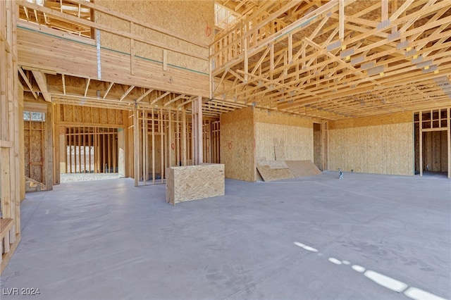 miscellaneous room featuring concrete flooring