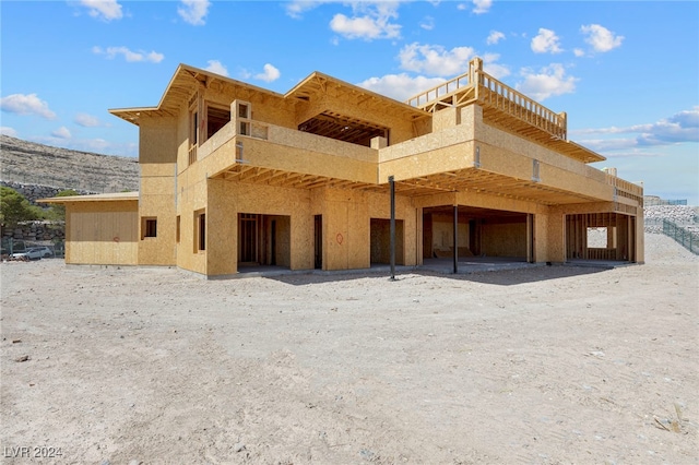 view of rear view of house