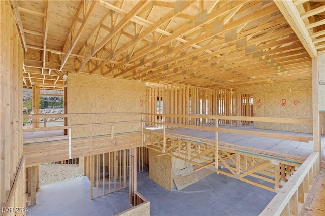 view of horse barn