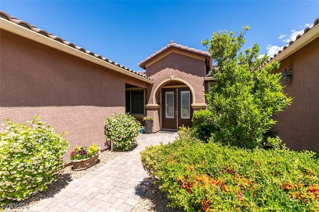 view of property entrance