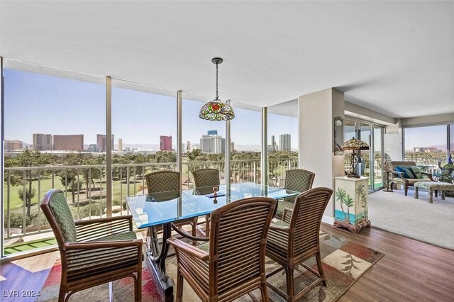 3111 Bel Air Dr Unit 8A, Las Vegas, NV 89109 - sunroom with a city view